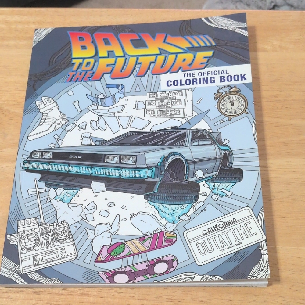 Back To The Future Coloring Book